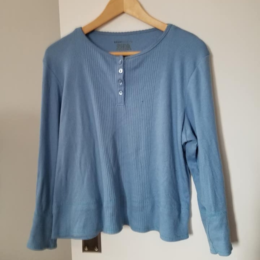 Basic Editions Blue Shirt - Size L